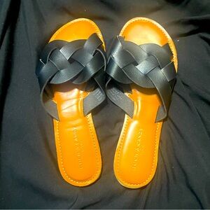 Black Braided sandals